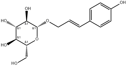 β-D-Glucopyranoside, (2E)-3-(4-hydroxyphenyl)-2-propen-1-yl Structure