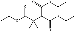 2,2,3-Butanetricarboxylic acid, 3,3-dimethyl-, 1,2,4-triethyl ester Structure