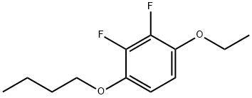 1-Butoxy-4-ethoxy-2,3-difluorobenzene Structure