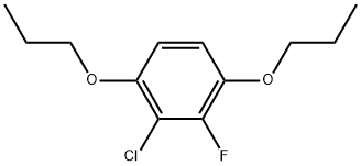 2-Chloro-3-fluoro-1,4-dipropoxybenzene Structure