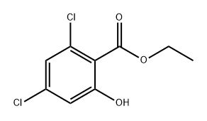 Ethyl 2,4-dichloro-6-hydroxybenzoate Structure