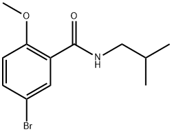 5-Bromo-2-methoxy-N-(2-methylpropyl)benzamide Structure