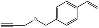 1-Ethenyl-4-[(2-propyn-1-yloxy)methyl]benzene Structure