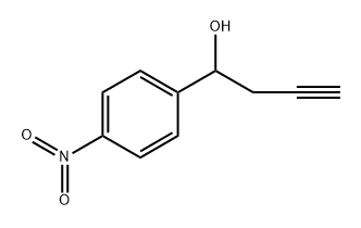 Benzenemethanol, 4-nitro-α-2-propyn-1-yl- 구조식 이미지