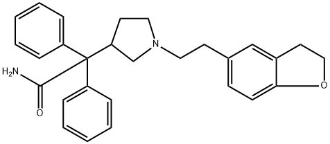 (±)-Darifenacin Structure