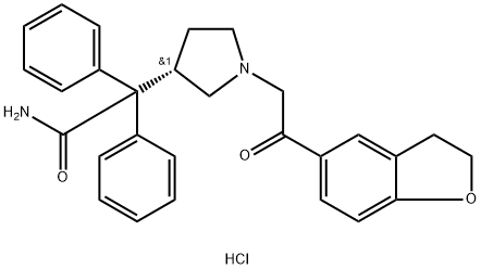 2-Oxodarifenacin 구조식 이미지