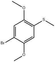 (4-bromo-2,5-dimethoxyphenyl)(methyl)sulfane Structure