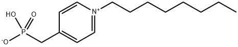 Pyridinium, 1-octyl-4-(phosphonomethyl)-, inner salt (9CI) 구조식 이미지