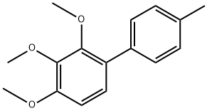 2,3,4-Trimethoxy-4'-methyl-1,1'-biphenyl Structure