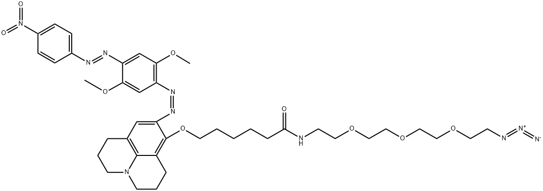 BBQ-650?TEG azide Structure