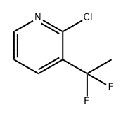 2-chloro-3-(1,1-difluoroethyl)pyridine Structure