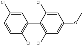 2,2',5',6-Tetrachloro-4-methoxy-1,1'-biphenyl Structure