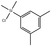 1-(Chlorodimethylsilyl)-3,5-dimethylbenzene Structure