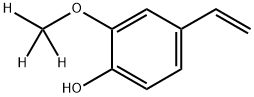 [2H3]-p-Vinylguaiacol Structure