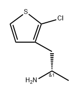 (S)-1-(2-chlorothiophen-3-yl)propan-2-amine Structure