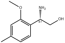 (2S)-2-amino-2-(2-methoxy-4-methylphenyl)ethan-1-ol Structure