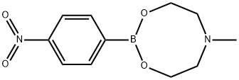 6-Methyl-2-(4-nitrophenyl)-1,3,6,2-dioxazaborocane Structure