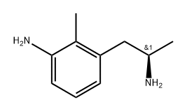 Benzeneethanamine, 3-amino-α,2-dimethyl-, (αR)- 구조식 이미지