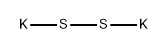 potassium disulfide Structure