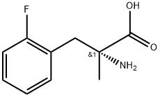 D-Phenylalanine, 2-fluoro-α-methyl- 구조식 이미지