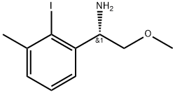 (1S)-1-(2-iodo-3-methylphenyl)-2-methoxyethanamine Structure