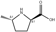 (5S,2R)-5-Methylpyrrolidine-2-crboxylic acid 구조식 이미지