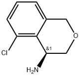 (S)-5-chloroisochroman-4-amine Structure