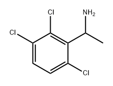 Benzenemethanamine, 2,3,6-trichloro-α-methyl- Structure