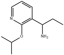 1-(2-isopropoxypyridin-3-yl)propan-1-amine Structure