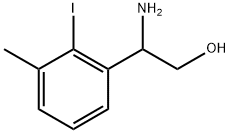 2-amino-2-(2-iodo-3-methylphenyl)ethan-1-ol 구조식 이미지