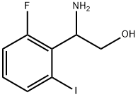 2-amino-2-(2-fluoro-6-iodophenyl)ethanol Structure