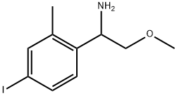 1-(4-iodo-2-methylphenyl)-2-methoxyethanamine Structure