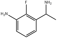 Benzenemethanamine, 3-amino-2-fluoro-α-methyl- Structure