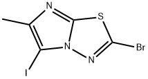 2-bromo-5-iodo-6-methylimidazo[2,1-b][1,3,4]thiadiazole Structure