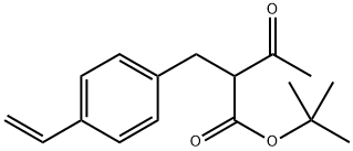 tert-Butyl 2-acetyl-2-(4-ethenyl)benzenepropanoate Structure