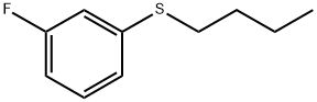 butyl(3-fluorophenyl)sulfane Structure