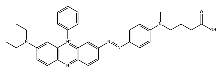 BHQ-3 acid 구조식 이미지