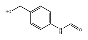 N-[4-(hydroxymethyl)phenyl]formamide Structure