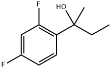 2-(2,4-difluorophenyl)butan-2-ol Structure