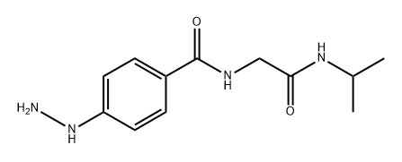 4-Hydrazinyl-N-(2-(isopropylamino)-2-oxoethyl)benzamide Structure