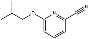 6-(2-Methylpropoxy)-2-pyridinecarbonitrile Structure