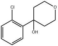 4-(2-chlorophenyl)tetrahydro-2H-pyran-4-ol Structure