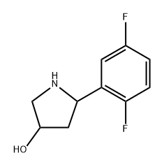 5-(2,5-difluorophenyl)pyrrolidin-3-ol Structure