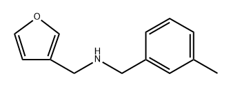 N-[(3-Methylphenyl)methyl]-3-furanmethanamine Structure