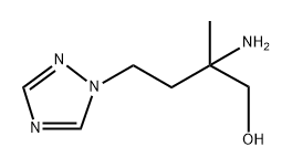 1H-1,2,4-Triazole-1-butanol, β-amino-β-methyl- Structure