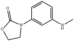 3-(3-(methylamino)phenyl)oxazolidin-2-one Structure