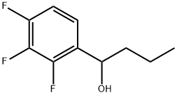 2,3,4-Trifluoro-α-propylbenzenemethanol Structure