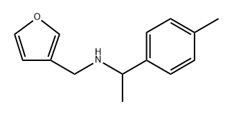 N-[1-(4-Methylphenyl)ethyl]-3-furanmethanamine Structure