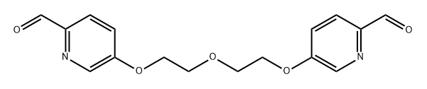 5,5'-((Oxybis(ethane-2,1-diyl))bis(oxy))dipicolinaldehyde Structure