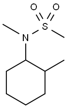 N-methyl-N-(2-methylcyclohexyl)methanesulfonamide Structure